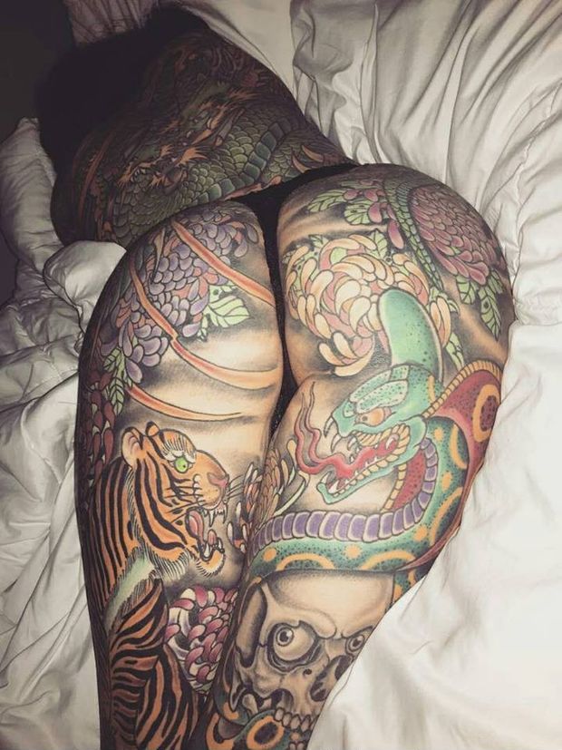 Amazing Tatoo Backside